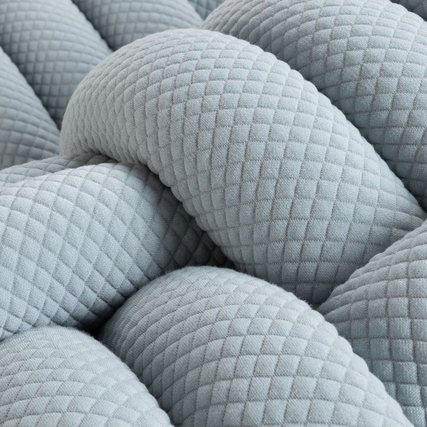 Luxe Knit Ottoman