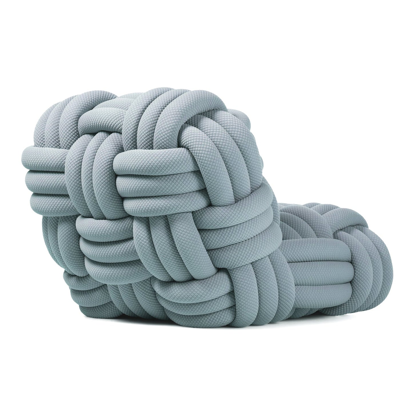 Luxe Knit Ottoman