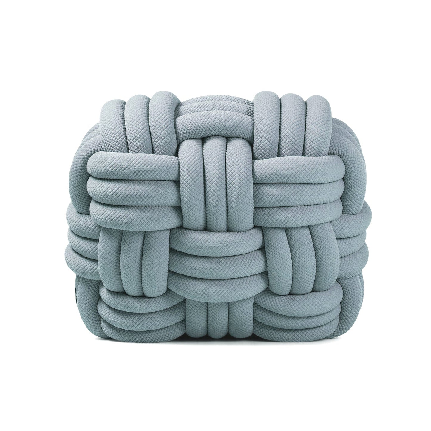 Luxe Knit Ottoman