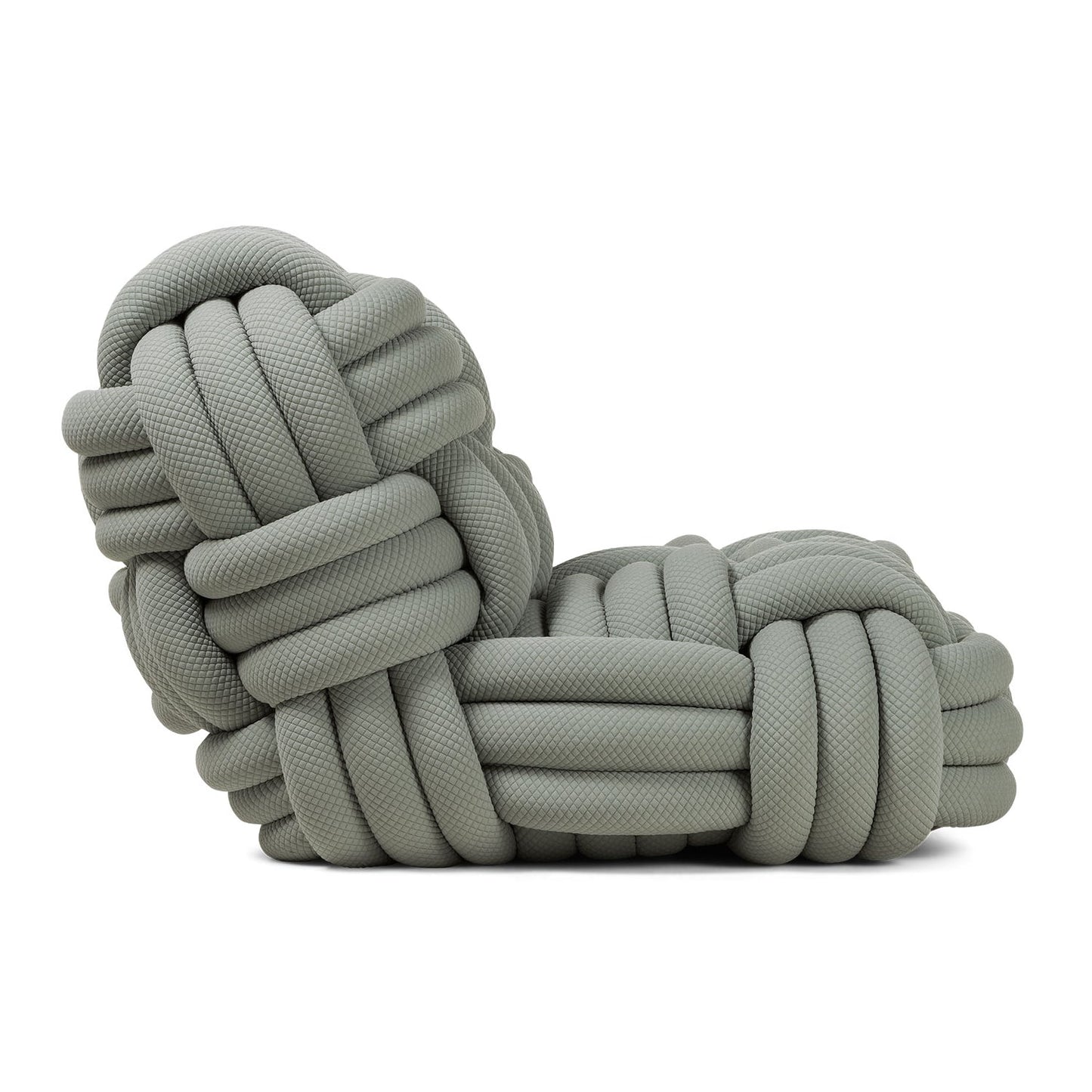 Luxe Knit Ottoman