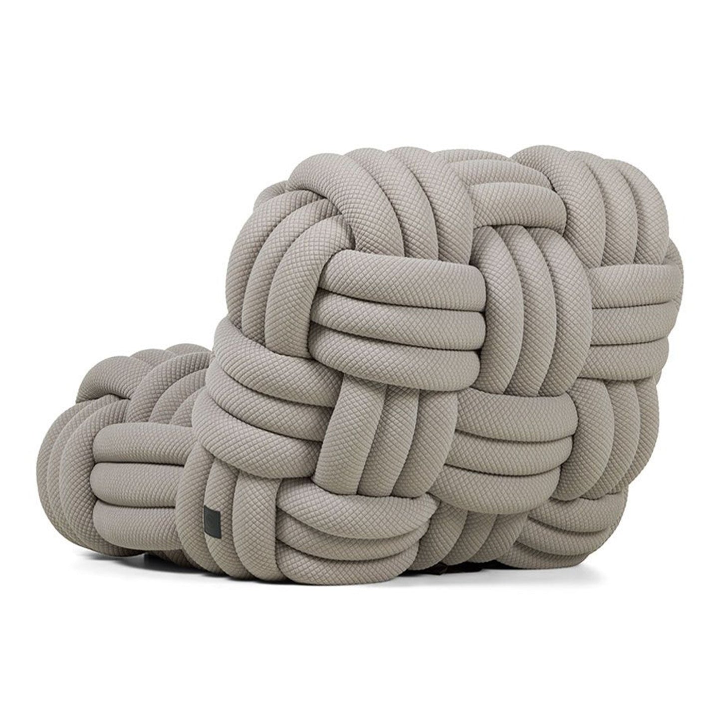 Luxe Knit Ottoman