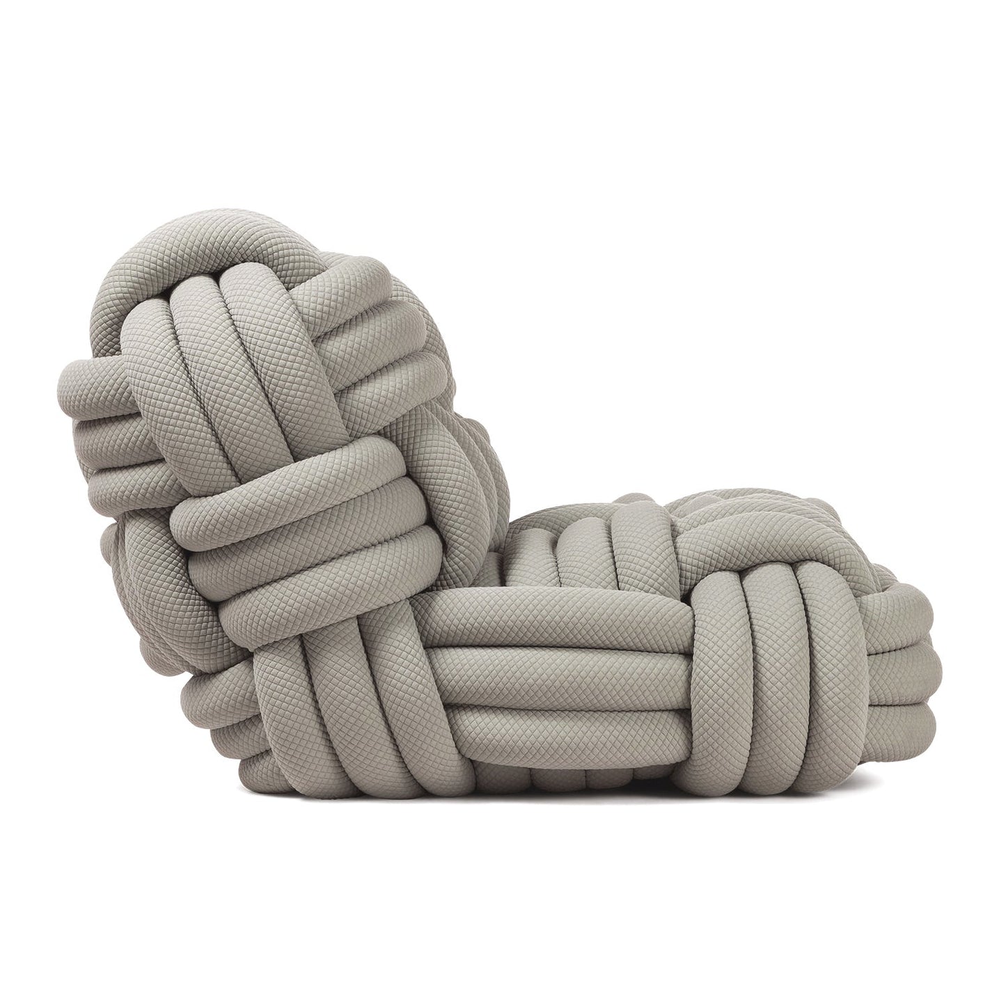 Luxe Knit Ottoman