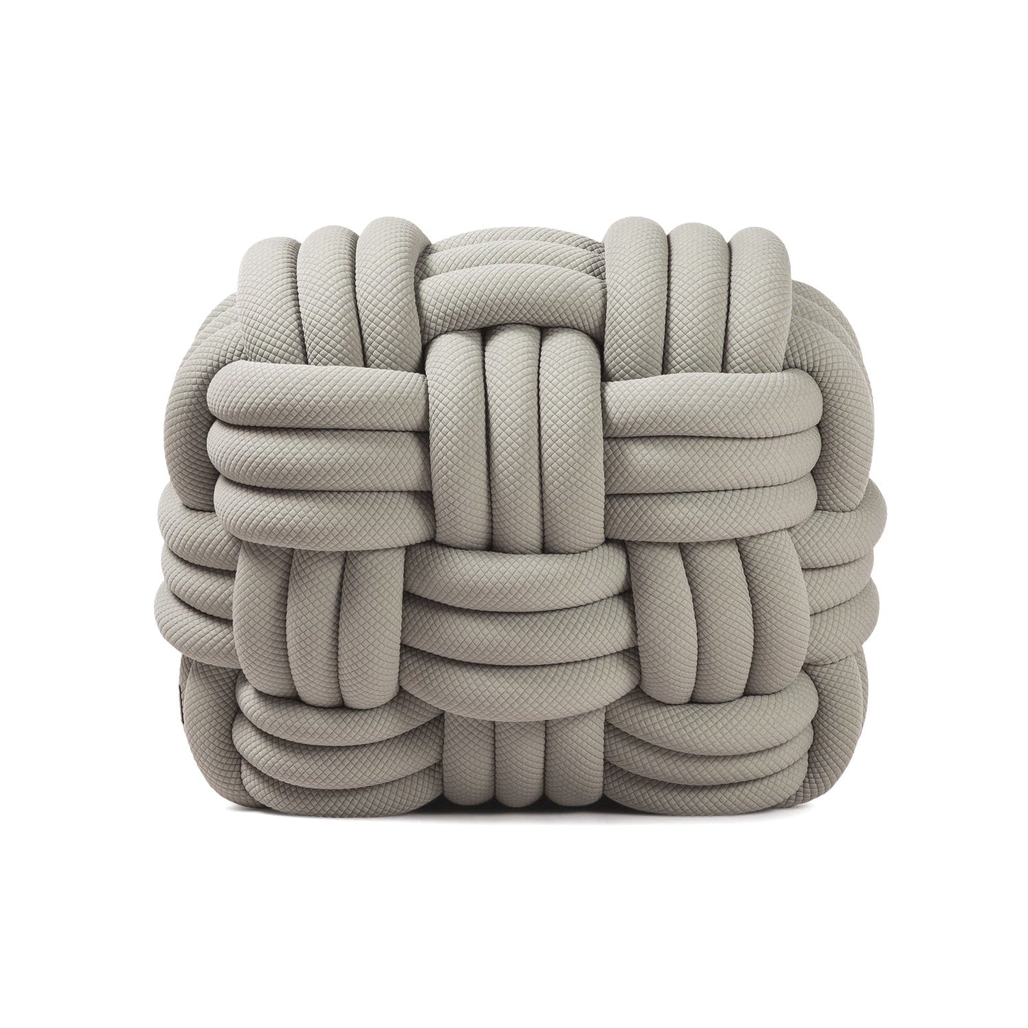 Luxe Knit Ottoman