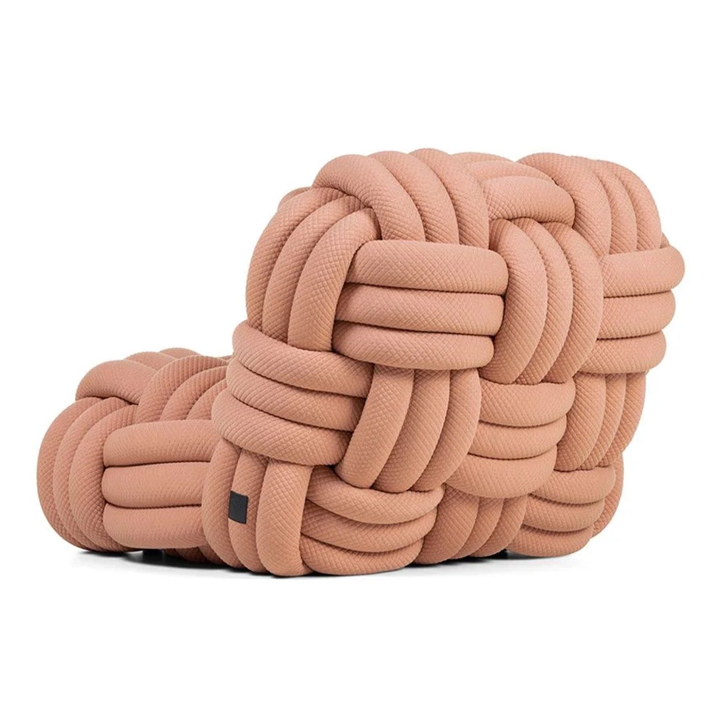 Luxe Knit Ottoman