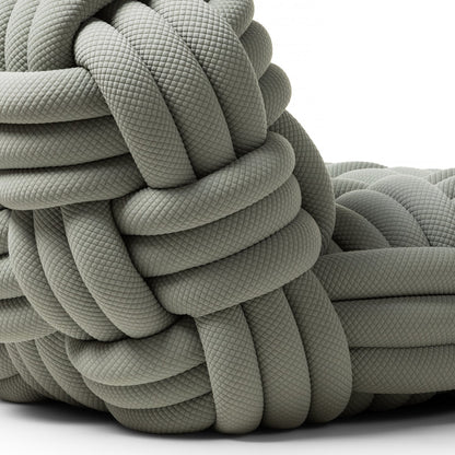 Luxe Knit Ottoman