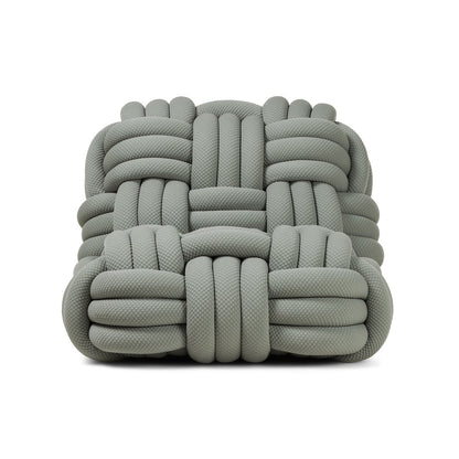 Luxe Knit Ottoman