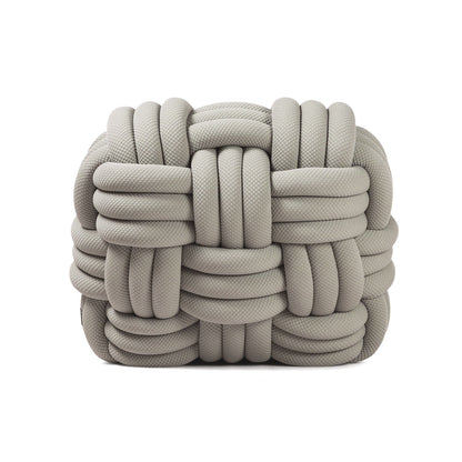 Luxe Knit Ottoman